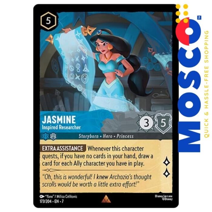 Jasmine - 173/204 Archazia's Island | Ravensburger Disney Lorcana TCG - Image 1