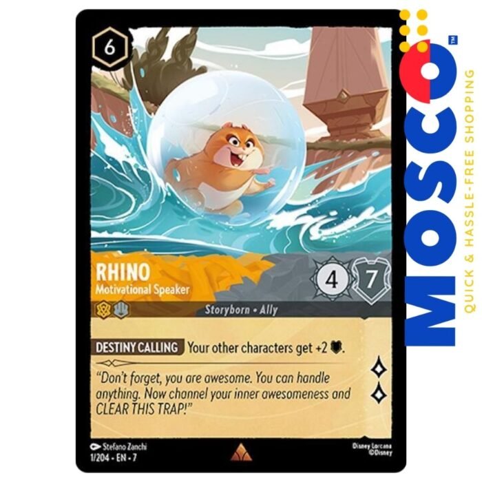 Rhino - 1/204 Archazia's Island | Ravensburger Disney Lorcana TCG - Image 1