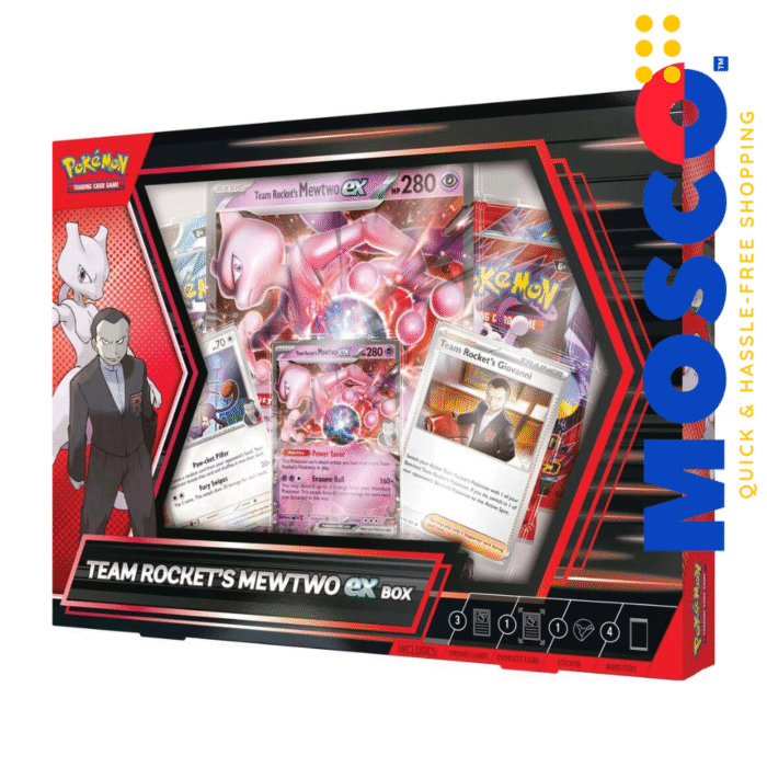 Team Rocket's Mewtwo ex Box | Pokemon Trading Card Game - Image 1
