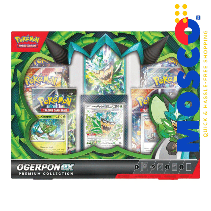 Teal Mask Ogerpon ex Premium Collection | Pokemon Trading Card Game - Image 1