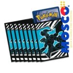 Black Bolt Deck Sleeves 64ct | Pokemon Elite Trainer Box | TCG