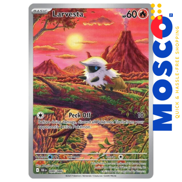 Pokemon 108 Carta Pokémon Volcarona AR 104/086 Nero Bullone - Edizione Giapponese Scarlatto E Violetto Carta Pokemon Volcarona - Foto 8