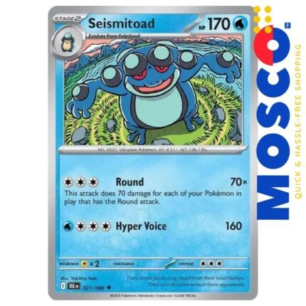 Seismitoad - 021/086 Black Bolt | Pokemon TCG