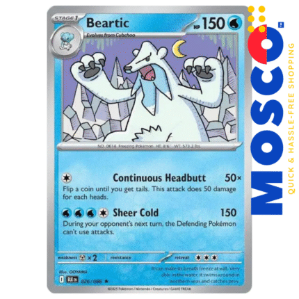 Beartic - 026/086 Black Bolt | Pokemon TCG