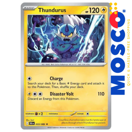 Thundurus - 033/086 Black Bolt | Pokemon TCG