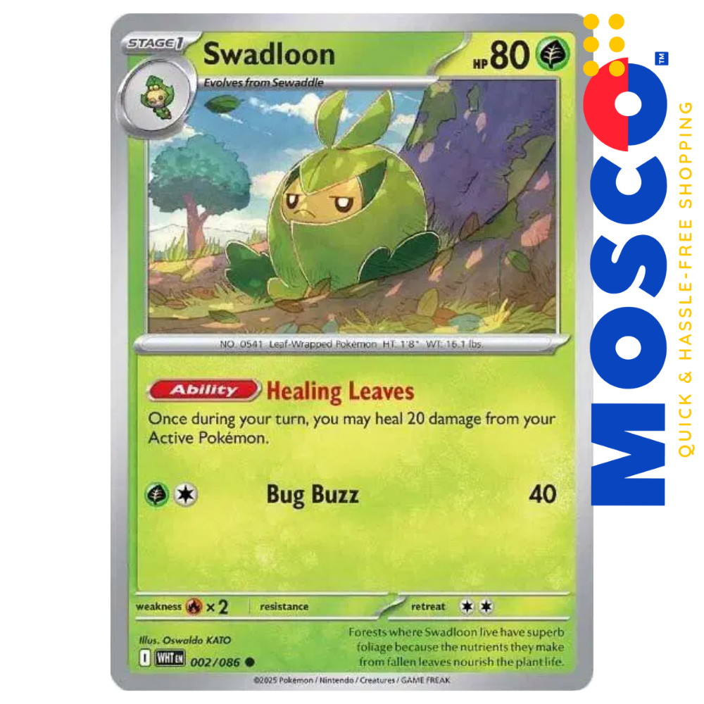 ginee_20250724015330760_5831063481.png Swadloon - 002/086 White Flare | Pokemon TCG - Image 1