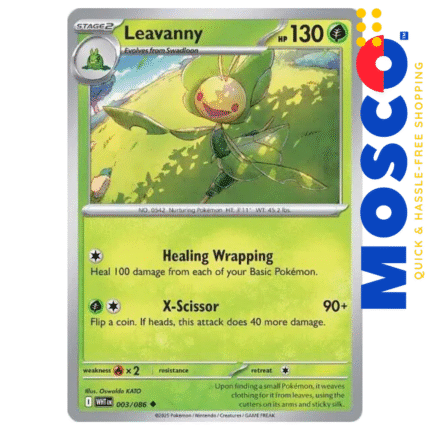 Leavanny - 003/086 White Flare | Pokemon TCG