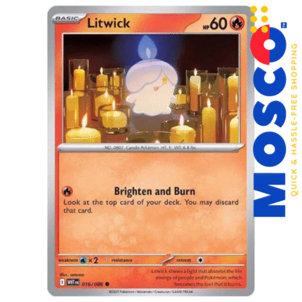 Litwick - 016/086 White Flare | Pokemon TCG