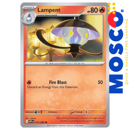 Lampent- 017/086 White Flare | Pokemon TCG