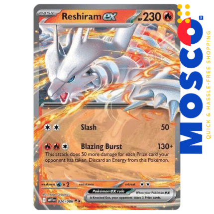 Reshiram Ex - 020/086 White Flare | Pokemon TCG