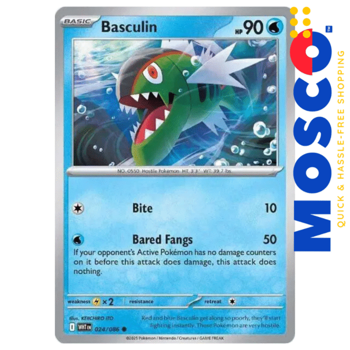Basculin- 024/086 White Flare | Pokemon TCG - MOSCO Philippines