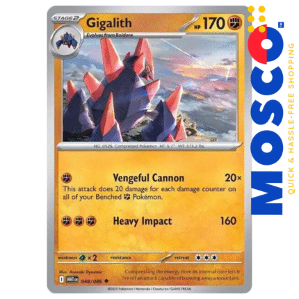 Gigalith - 048/086 White Flare | Pokemon TCG