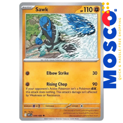 Sawk - 049/086 White Flare | Pokemon TCG