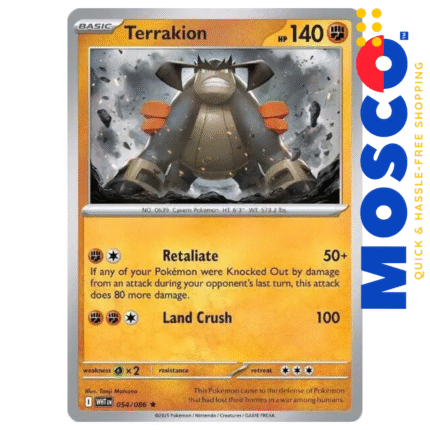 Terrakion - 054/086 White Flare | Pokemon TCG