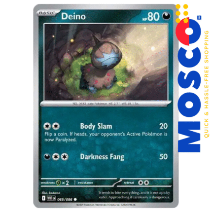 Deino - 065/086 White Flare | Pokemon TCG