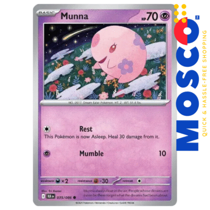 Munna - 035/086 Black Bolt | Pokemon TCG