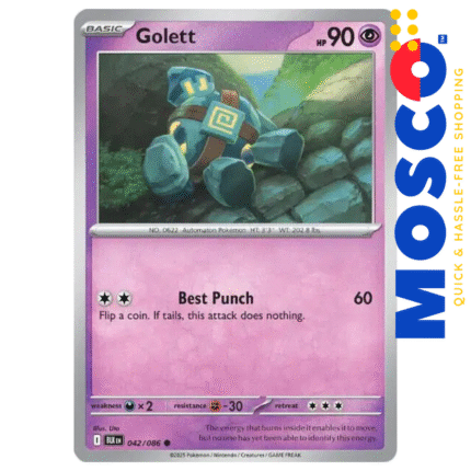 Golett - 042/086 Black Bolt | Pokemon TCG