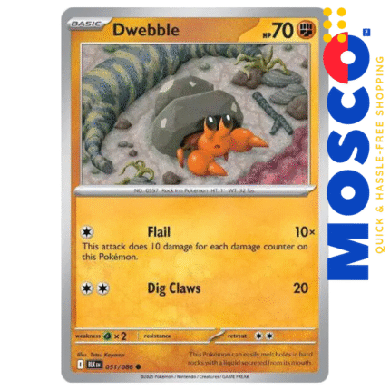 Dwebble - 051/086 Black Bolt | Pokemon TCG