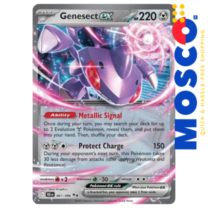 Genesect ex - 067/086 Black Bolt | Pokemon TCG