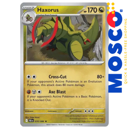Haxorus - 070/086 Black Bolt | Pokemon TCG