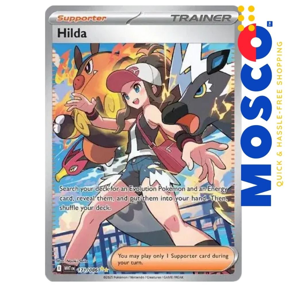 ginee_20250731011246941_9197465107.jpg Hilda - 171/086 White Flare | Pokemon TCG - Image 1