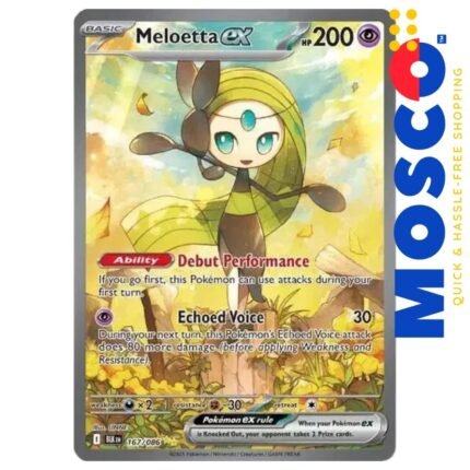 Meloetta ex - 167/086 Black Bolt | Pokemon TCG
