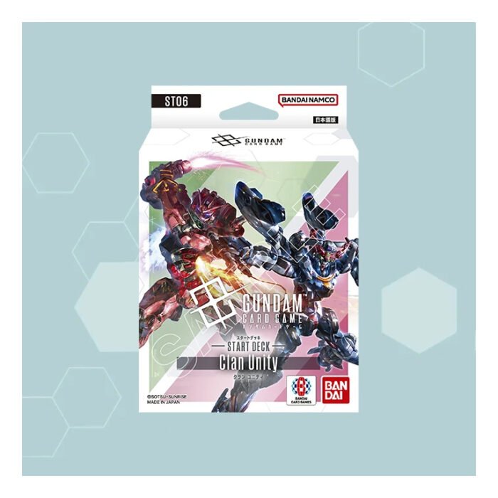 [PRE-ORDER] Gundam Card Game (Japanese) Starter Deck Clan Unity [ST06] - Image 1