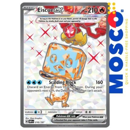 Eiscue ex - 210/197 Obsidian Flames | Pokemon TCG