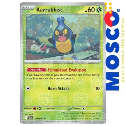 Karrablast (Master Ball) - 009/086 Black Bolt | Pokemon TCG