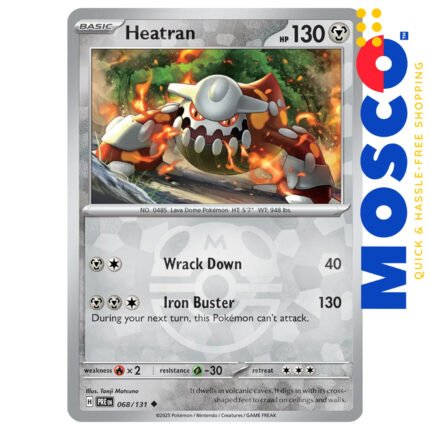 Heatran (Master Ball) - 068/131 Prismatic Evolutions | Pokemon TCG