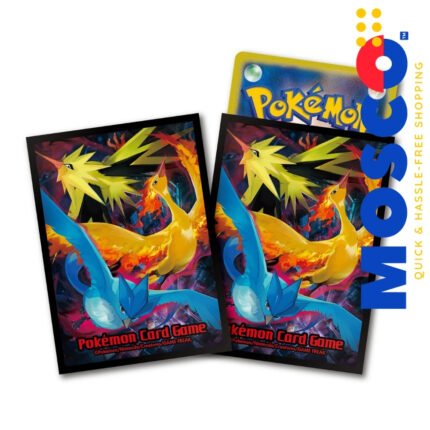 Moltres, Zapdos, & Articuno Deck Sleeves 64ct | Pokemon Center Japan | TCG