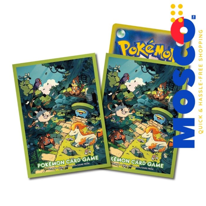 Connecting Worlds - Secret Staircase Deck Sleeves 64ct | Pokemon Center Japan | TCG - Image 1