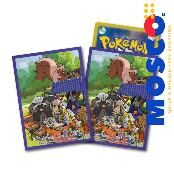 Arven & Mabostiff Deck Sleeves 64ct | Pokemon Center Japan | TCG - Image 1