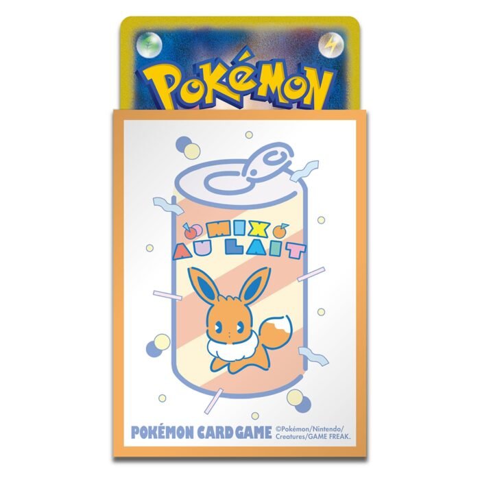 Eevee Mixed Orange Deck Sleeves 64ct | Pokemon Center Japan | TCG - Image 2
