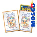 Eevee Mixed Orange Deck Sleeves 64ct | Pokemon Center Japan | TCG