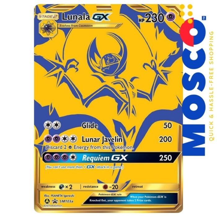 Lunala GX - SM103a Sun & Moon Promo | Pokemon TCG - Image 1