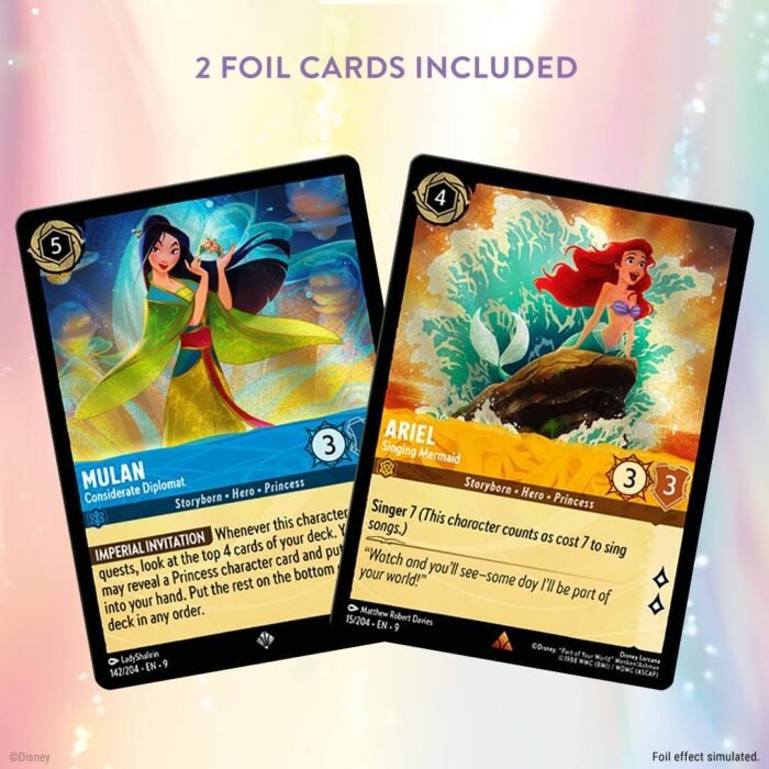 Fabled Amethyst & Sapphire Starter Deck - Disney Lorcana TCG | Trading Card Game - Image 4