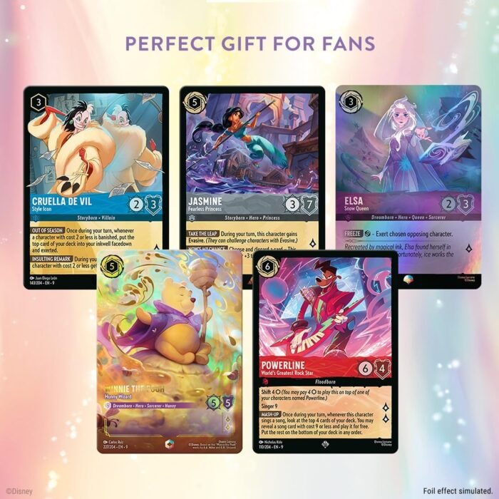 Fabled Emerald & Ruby Starter Deck - Disney Lorcana TCG | Trading Card Game - Image 2