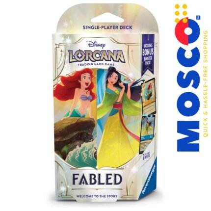 Fabled Amethyst & Sapphire Starter Deck - Disney Lorcana TCG | Trading Card Game