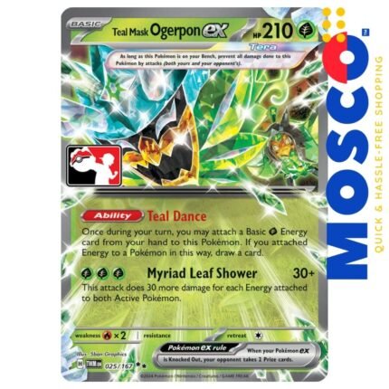 Teal Mask Ogerpon ex - 025/167 Prize Pack Series | Pokemon TCG