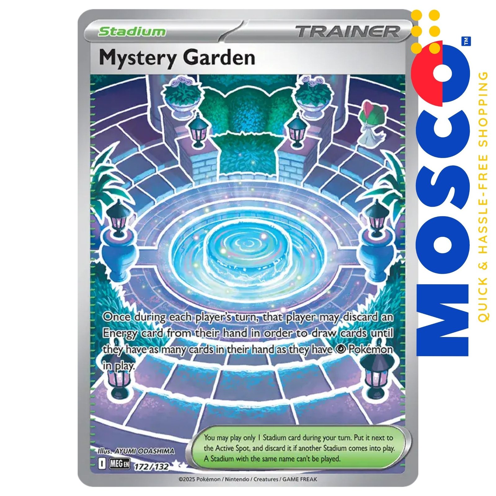 ginee_20250927224017388_4028065182.jpg Mystery Garden - 172/132 ME01 Mega Evolutions Base | Pokemon TCG - Image 1