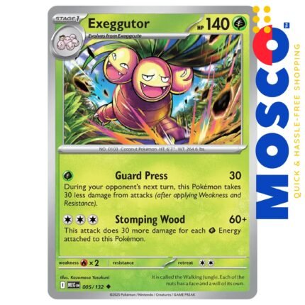 Exeggutor - 005/132 ME01 Mega Evolutions Base | Pokemon TCG