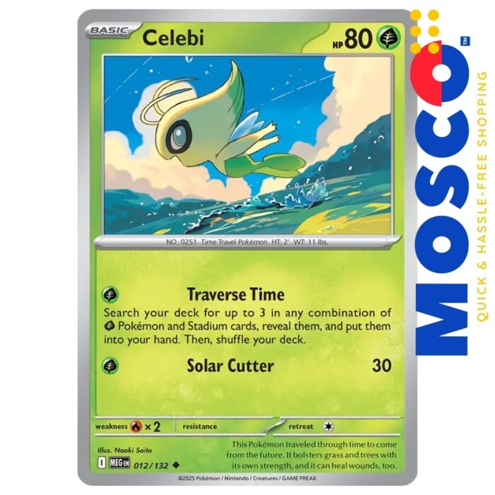 Celebi - 012/132 ME01 Mega Evolution Base | Pokemon TCG - Image 1