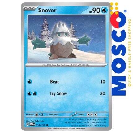 Snover - 035/132 ME01 Mega Evolution Base | Pokemon TCG