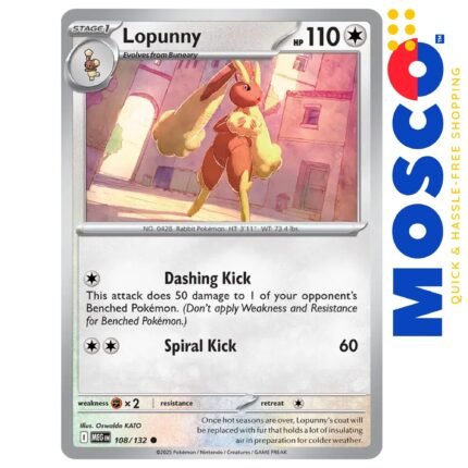Lopunny - 108/132 ME01 Mega Evolution Base | Pokemon TCG