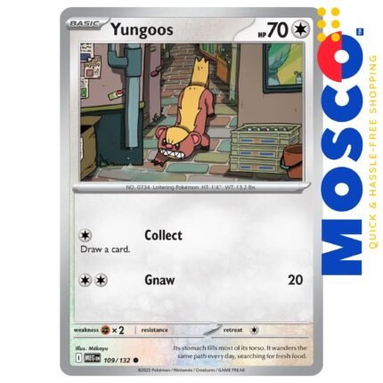 Yungoos - 109/132 ME01 Mega Evolution Base | Pokemon TCG