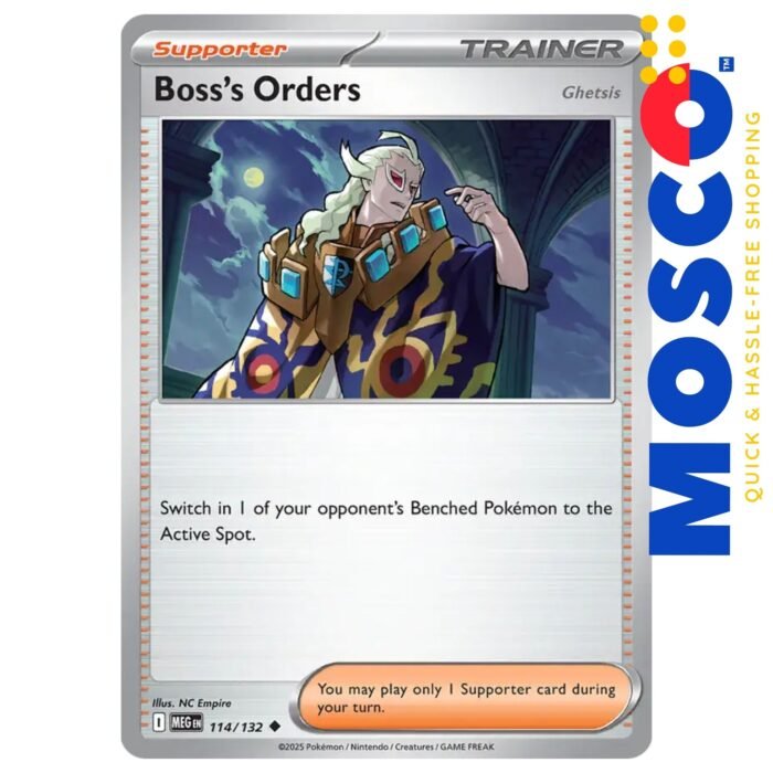 Boss' Orders - 114/132 ME01 Mega Evolution Base | Pokemon TCG - Image 1