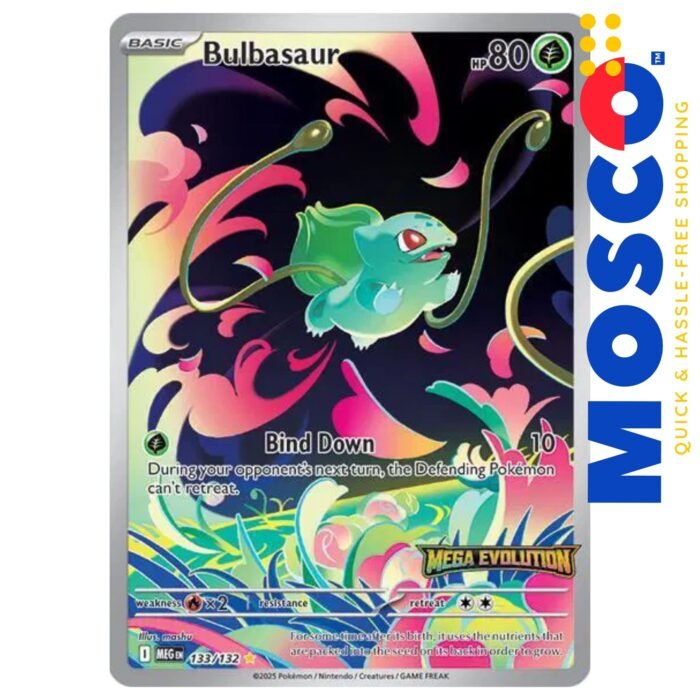 Bulbasaur - 133/162 Stamped Promo Mega Evolution | Pokemon TCG - Image 1