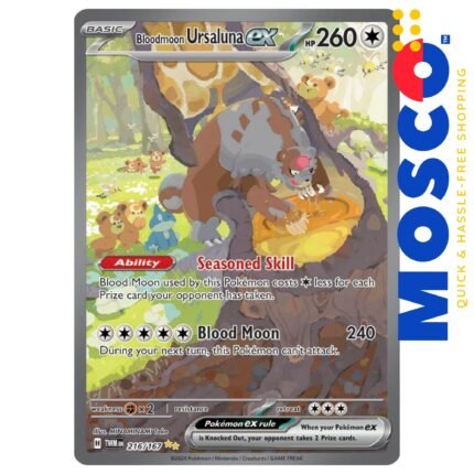 Bloodmoon Ursaluna ex - 216/167 Twilight Masquerade | Pokemon TCG