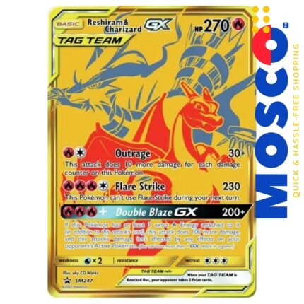 Reshiram & Charizard GX - SM247 Sun & Moon Promo | Pokemon TCG